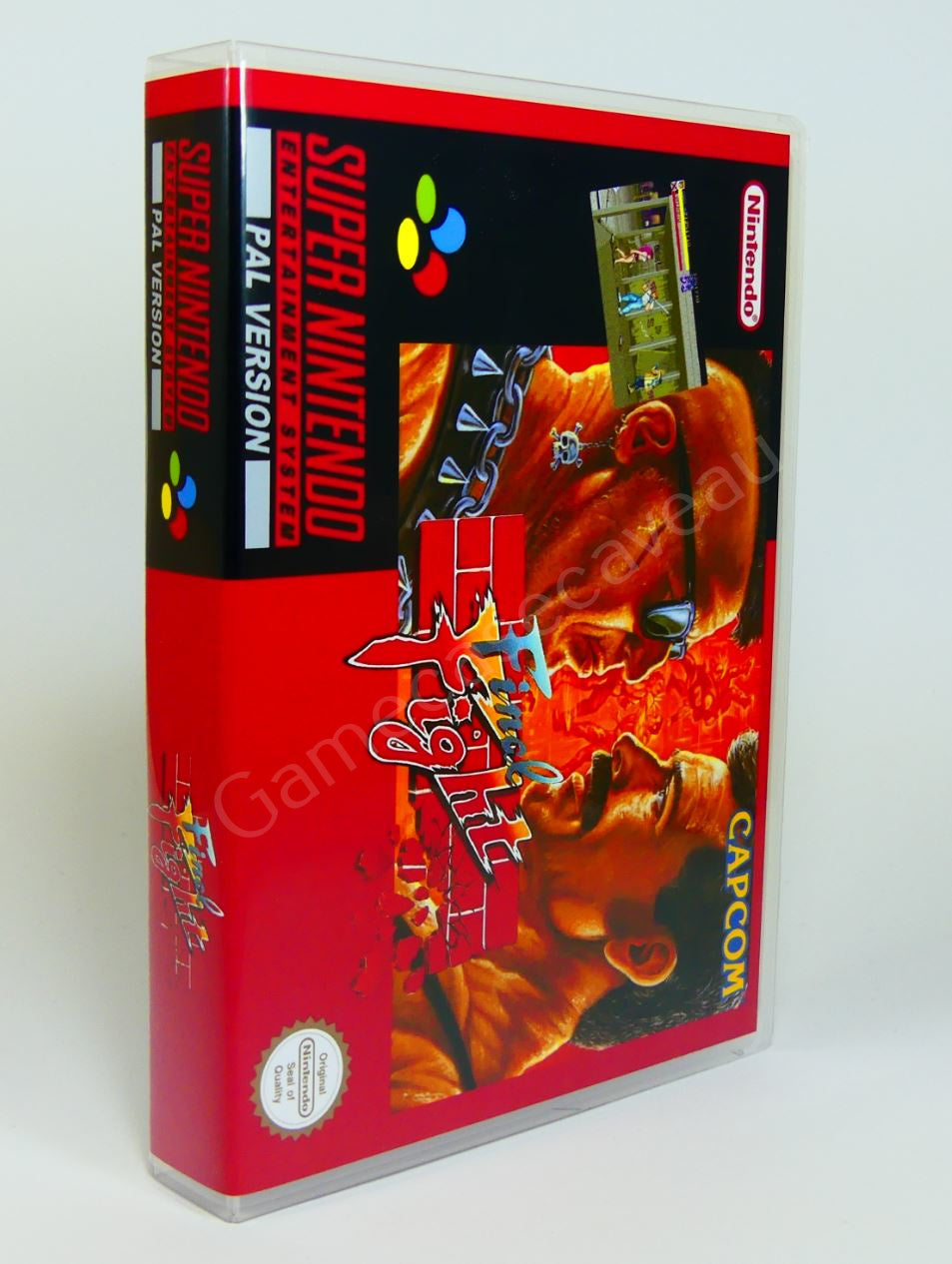 Final Fight - SNES Replacement Case