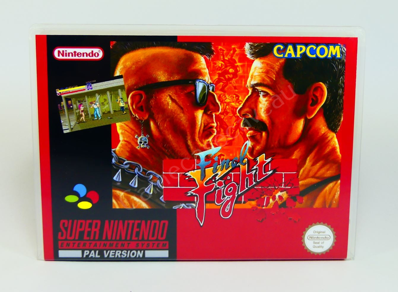 Final Fight - SNES Replacement Case