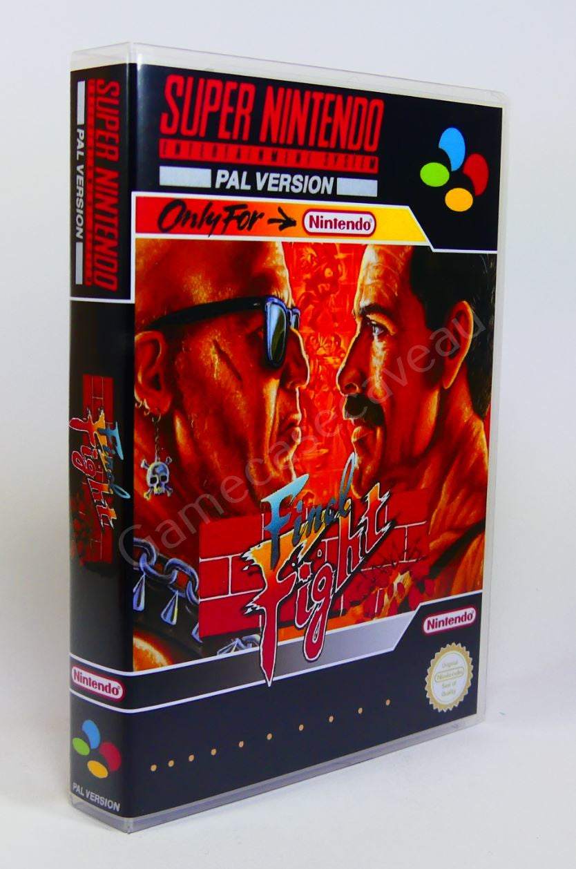 Final Fight - SNES Replacement Case