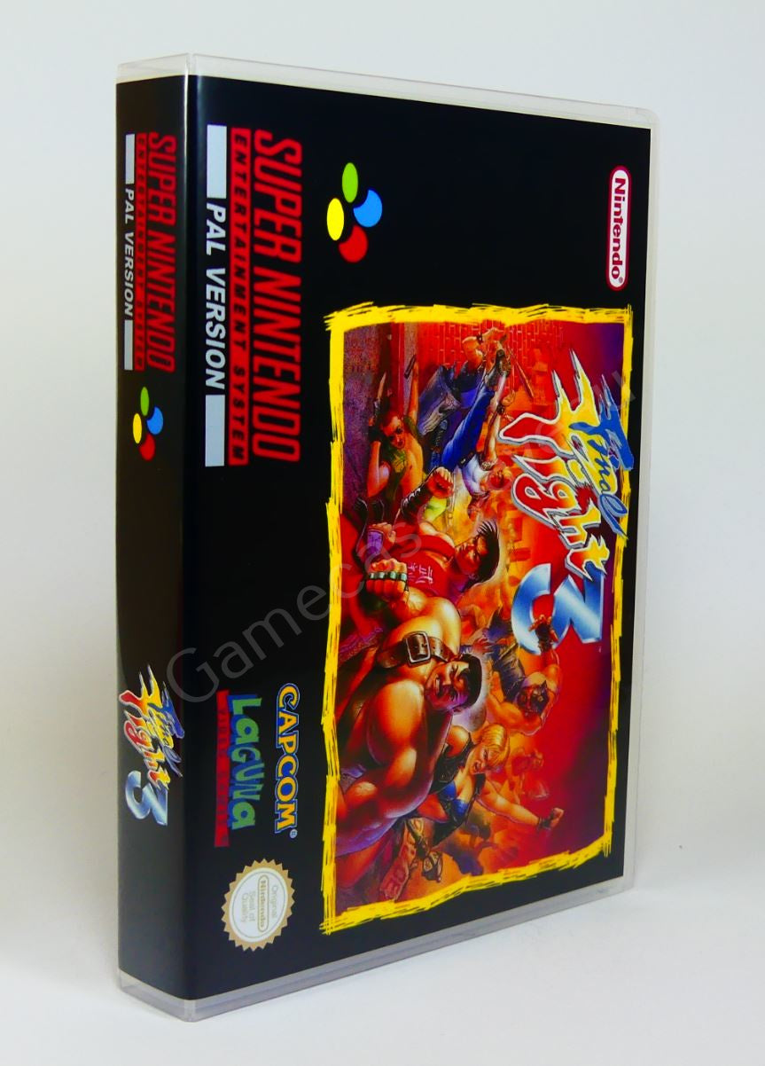 Final Fight 3 - SNES Replacement Case