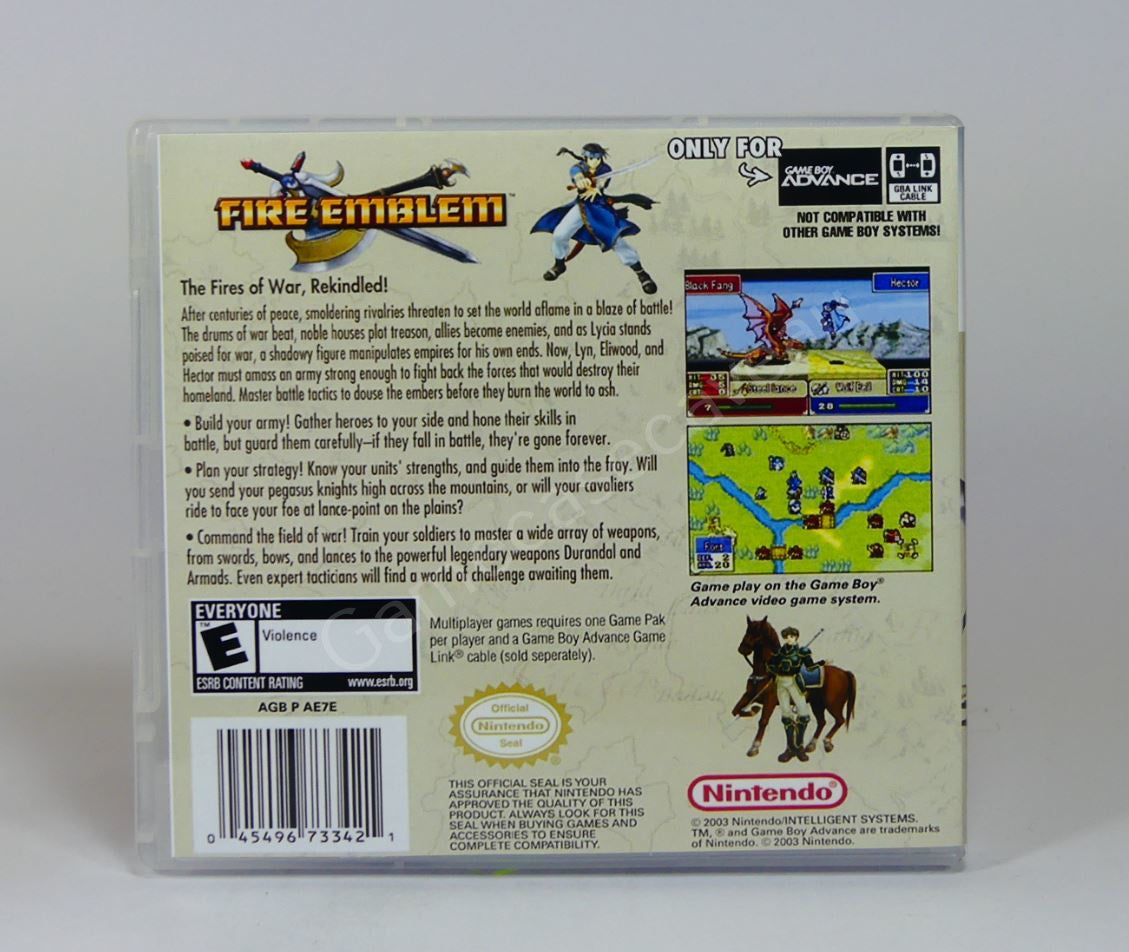 Fire Emblem - GBA Replacement Case