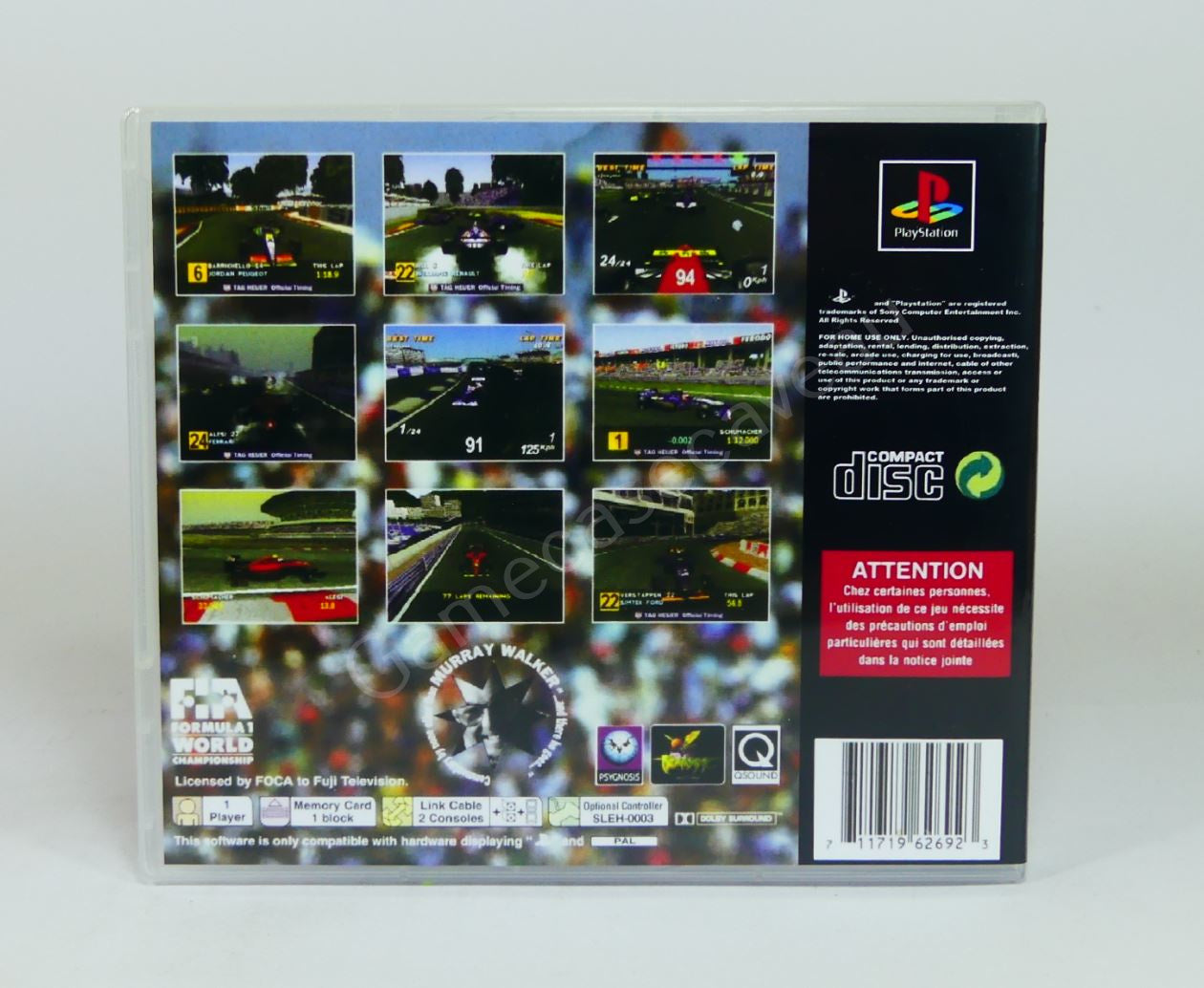 Formula 1 - PS1 Replacement Case