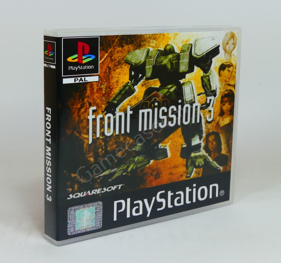 Front Mission 3 - PS1 Replacement Case