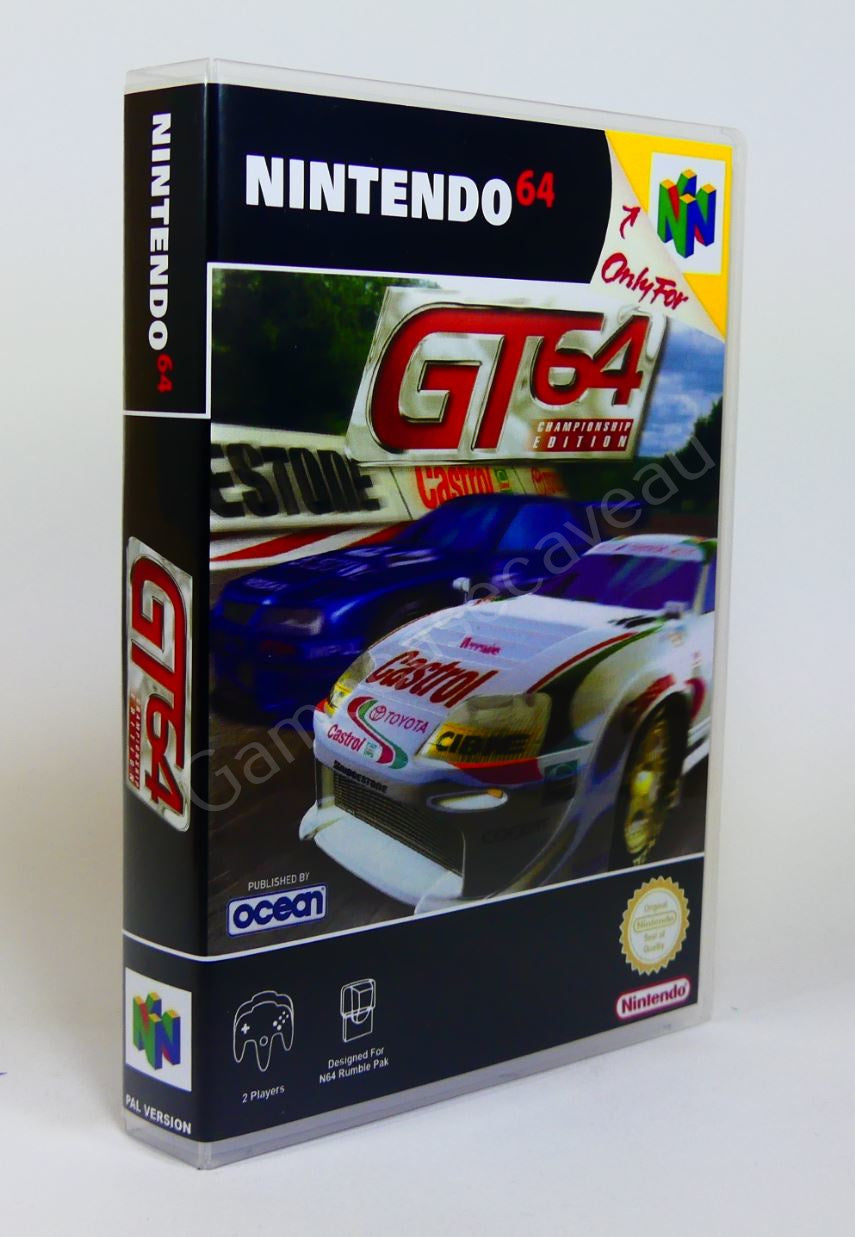 GT64 Championship Edition - N64 Replacement Case