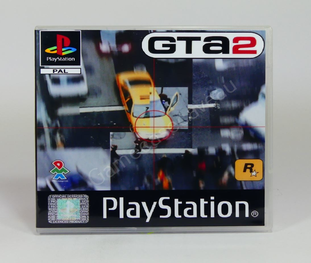 GTA 2 - PS1 Replacement Case