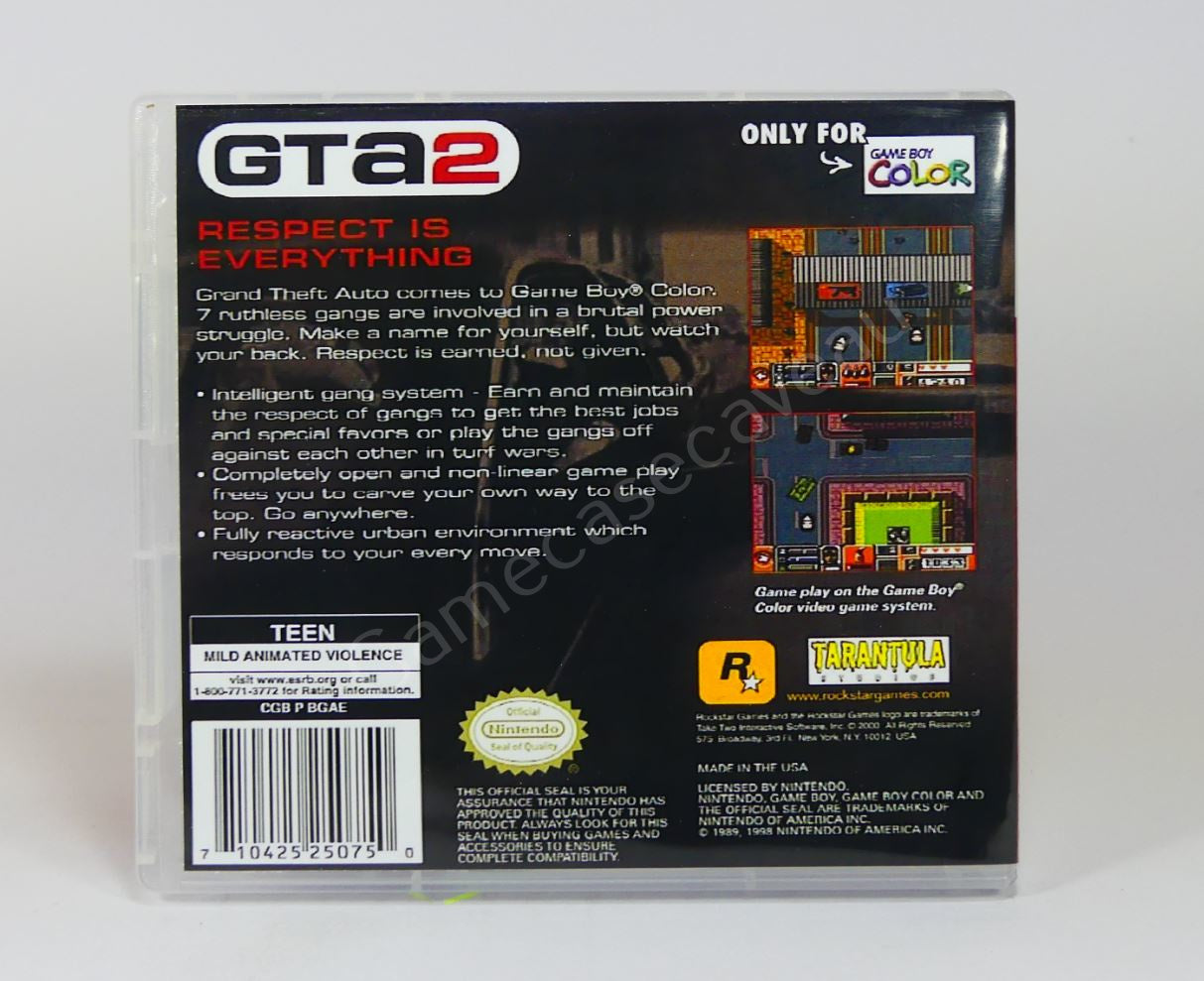 GTA 2 - GBC Replacement Case