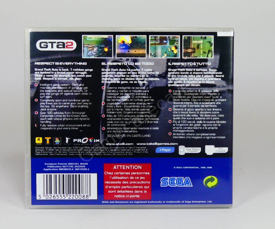 GTA 2 - DC Replacement Case