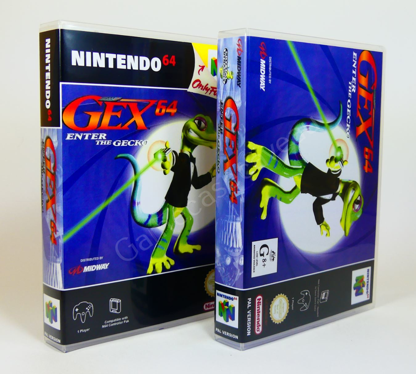 Gex 64 - N64 Replacement Case
