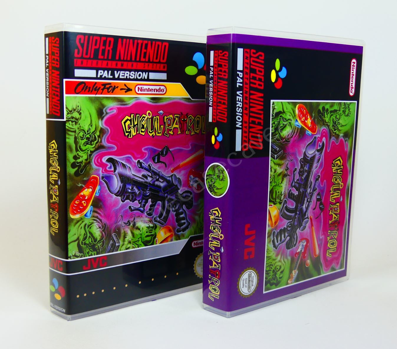 Ghoul Patrol - SNES Replacement Case