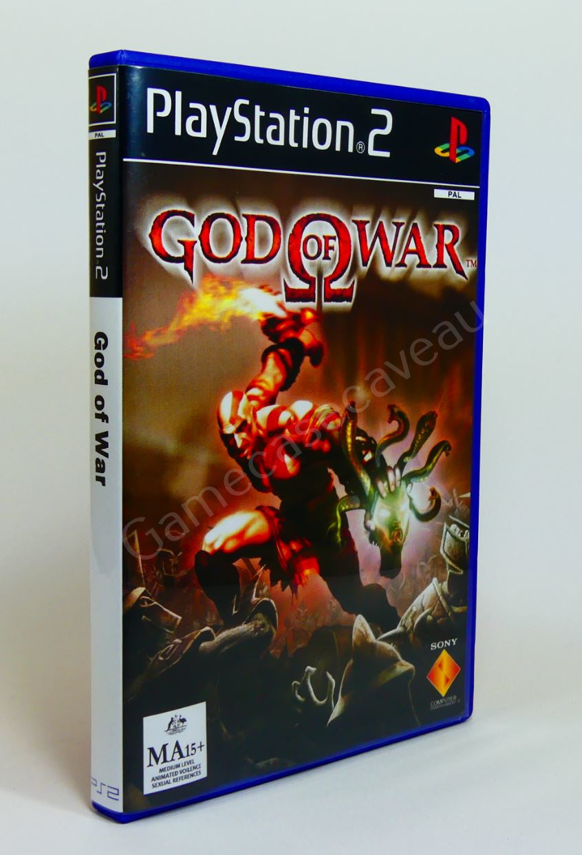 God of War PS2 Replacement Case - Main Image