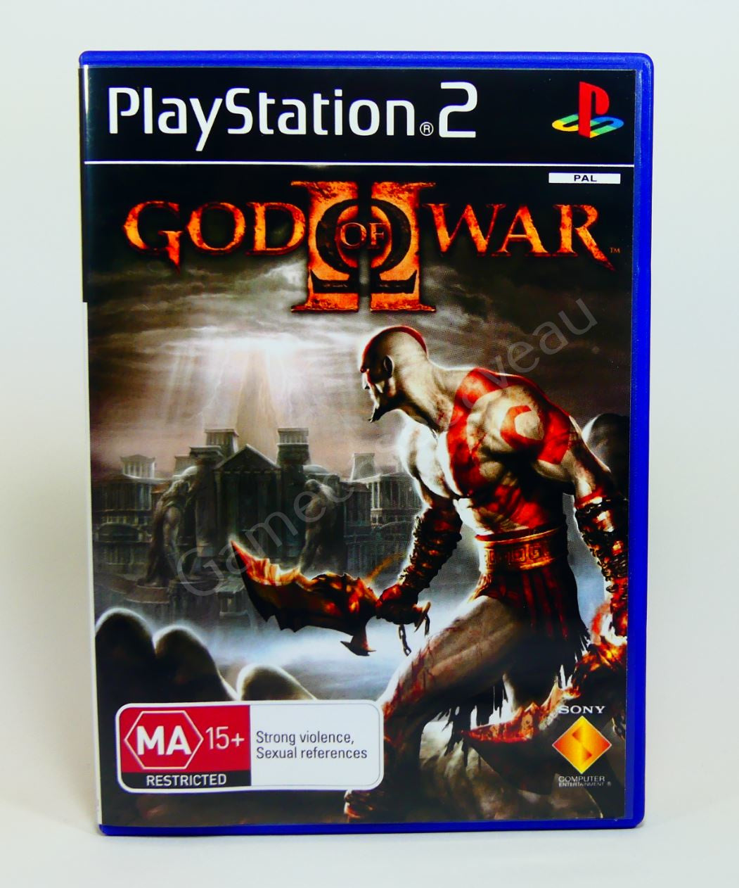 God of War II - PS2 Replacement Case