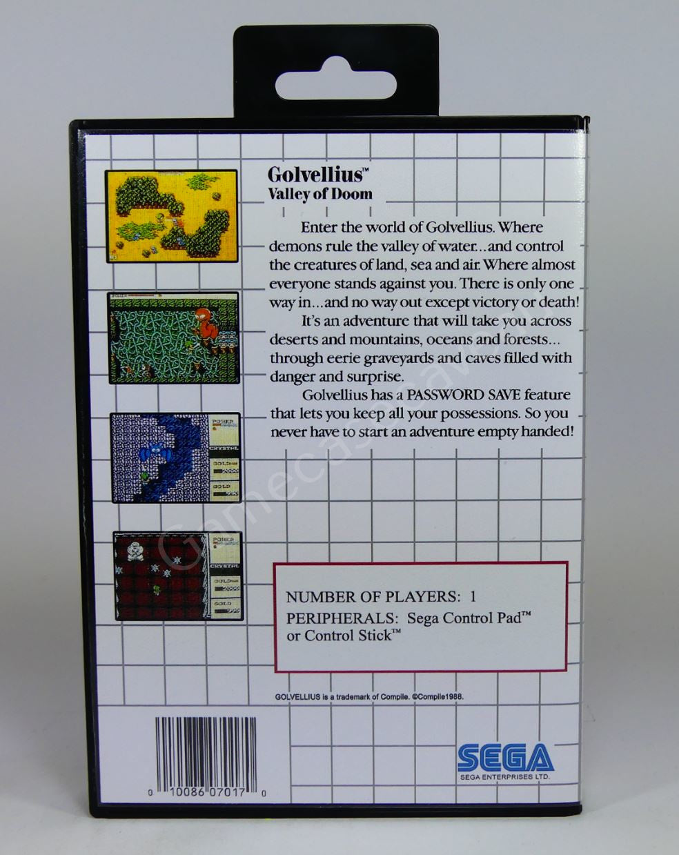 Golvellius - SMS Replacement Case