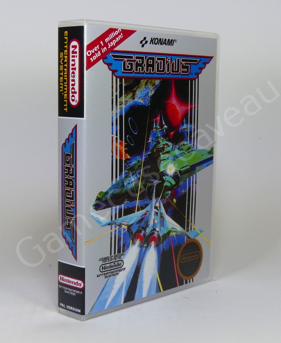 Gradius - NES Replacement Case