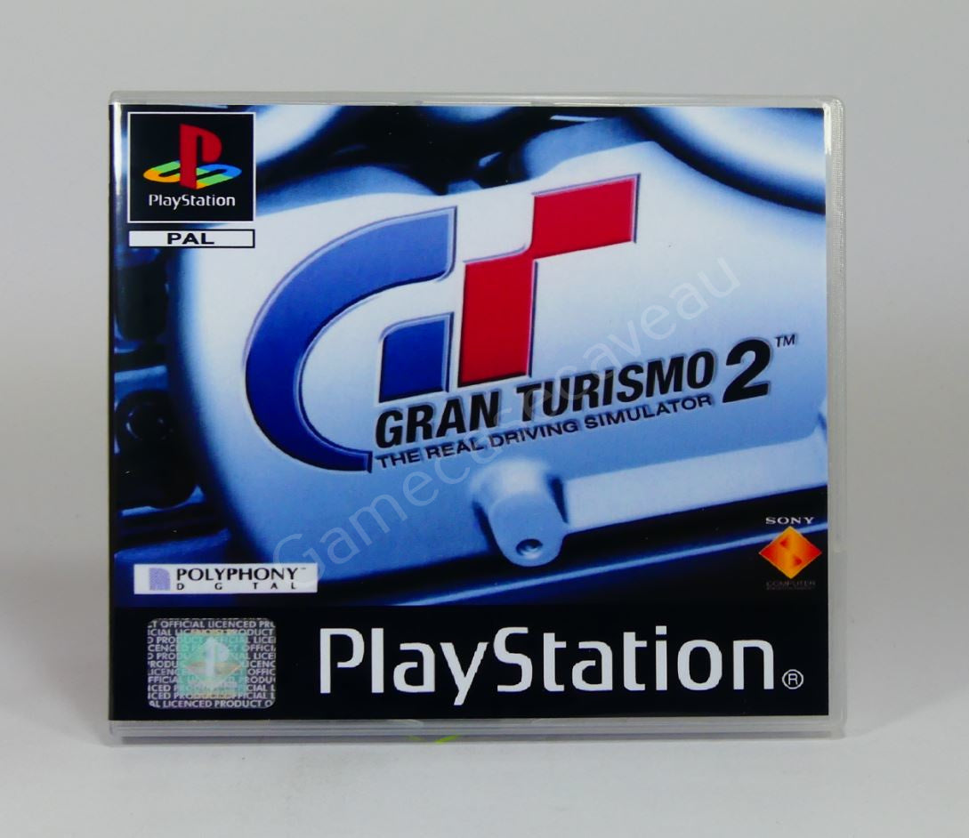 Gran Turismo 2 - PS1 Replacement Case