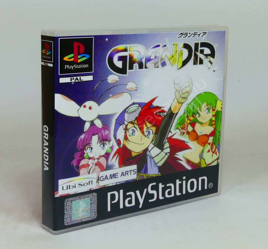 Grandia - PS1 Replacement Case