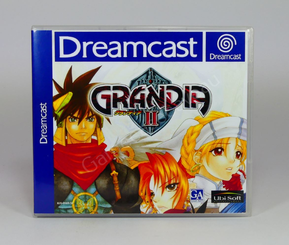 Grandia II - DC Replacement Case