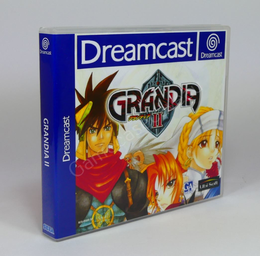 Grandia II - DC Replacement Case