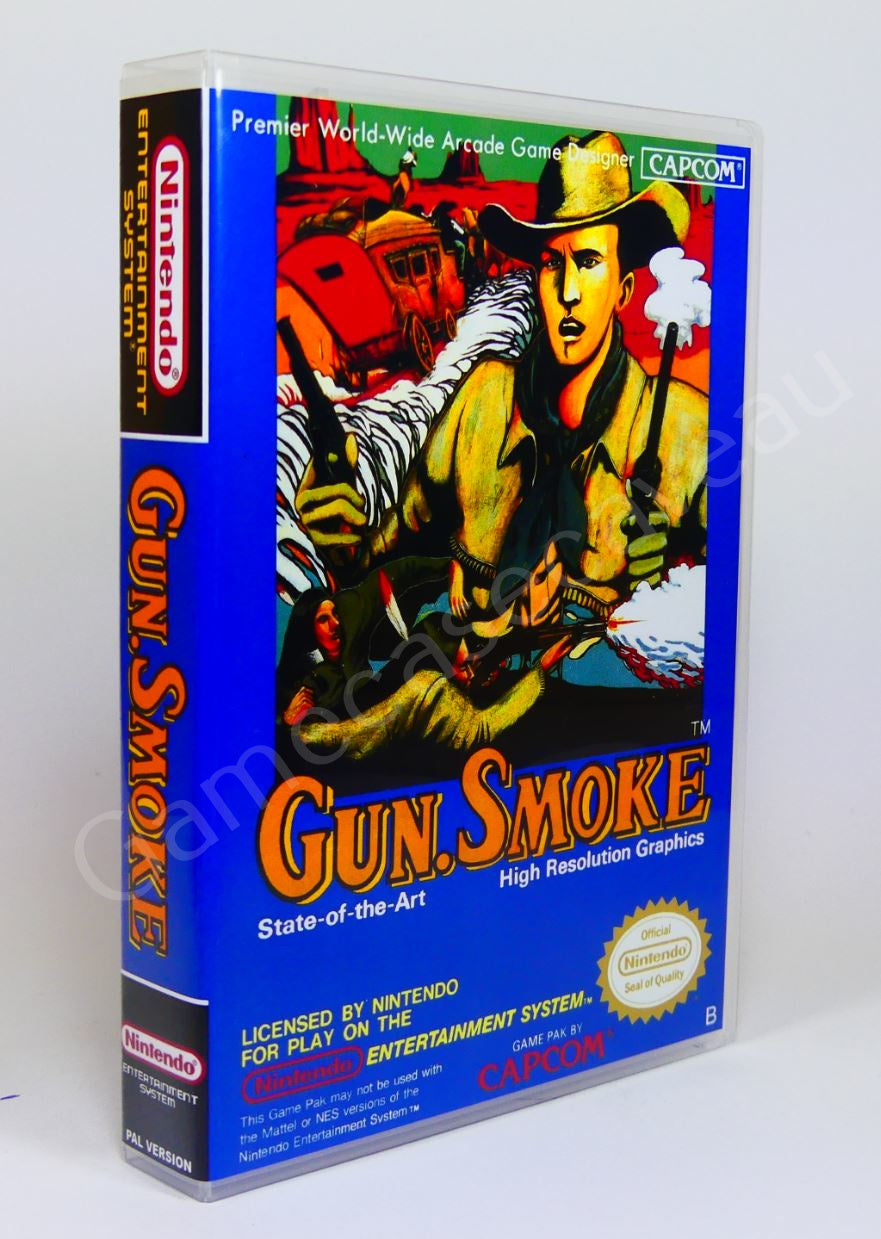 Gun Smoke - NES Replacement Case