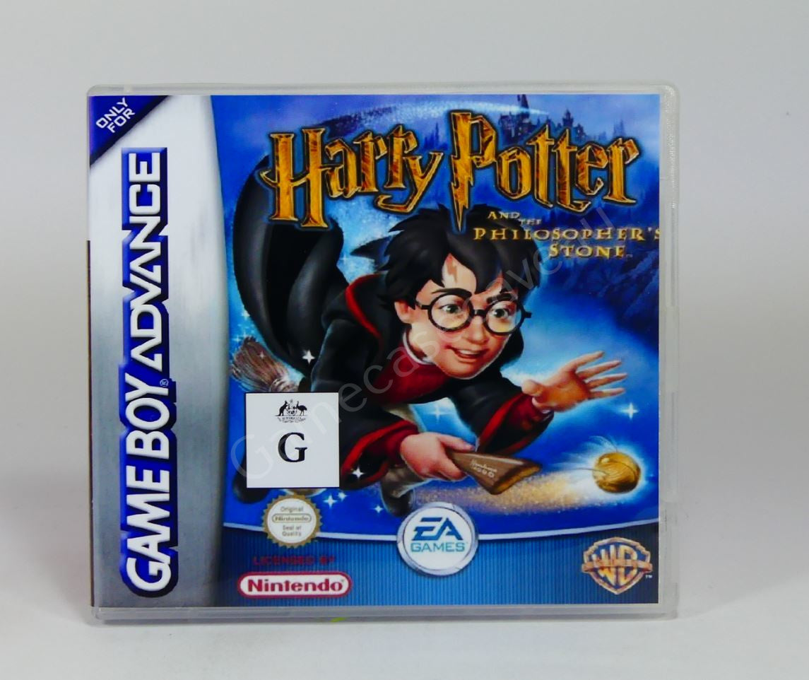 Harry Potter and the Philosophers Stone - GBA Replacement Case