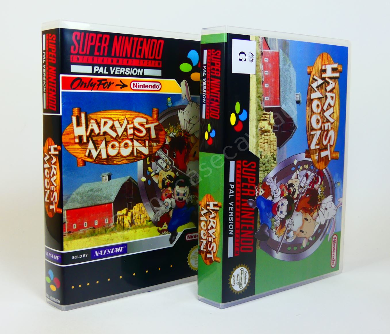 Harvest Moon - SNES Replacement Case
