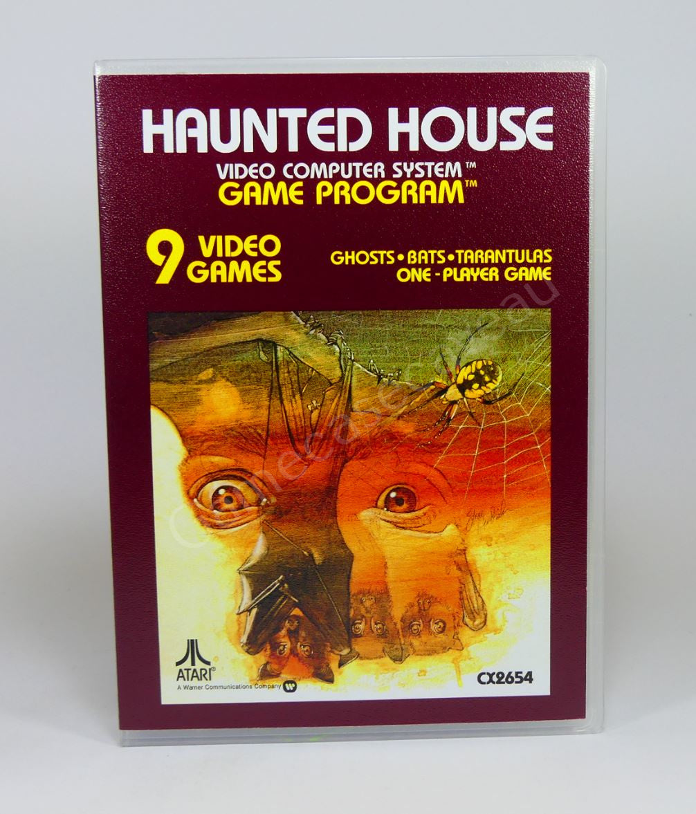 Haunted House - 2600 Replacement Case