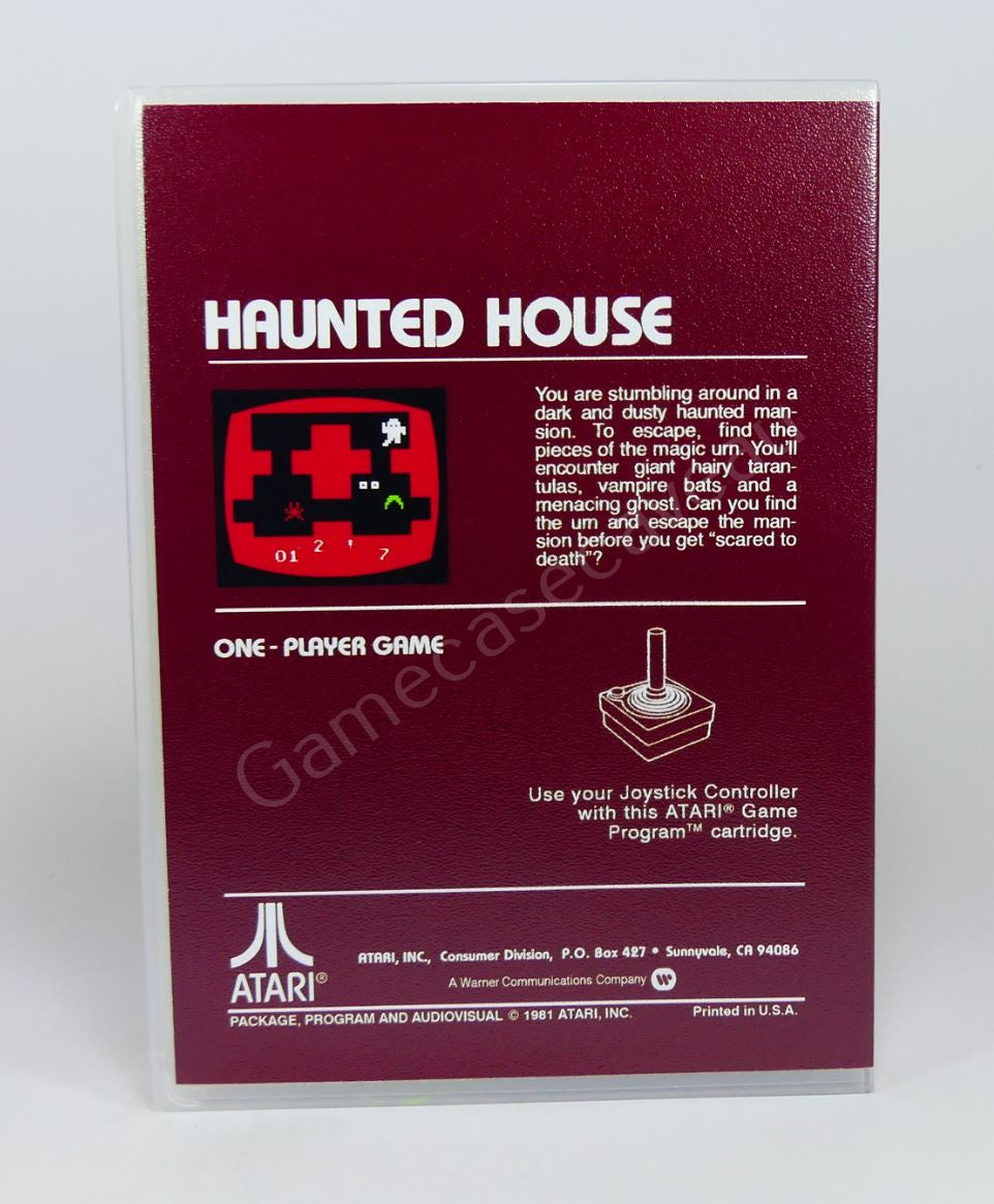 Haunted House - 2600 Replacement Case