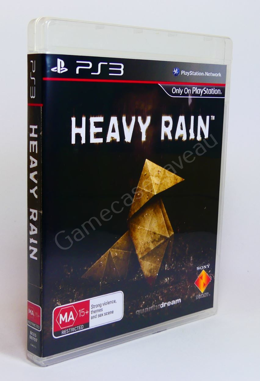 Heavy Rain - PS3 Replacement Case