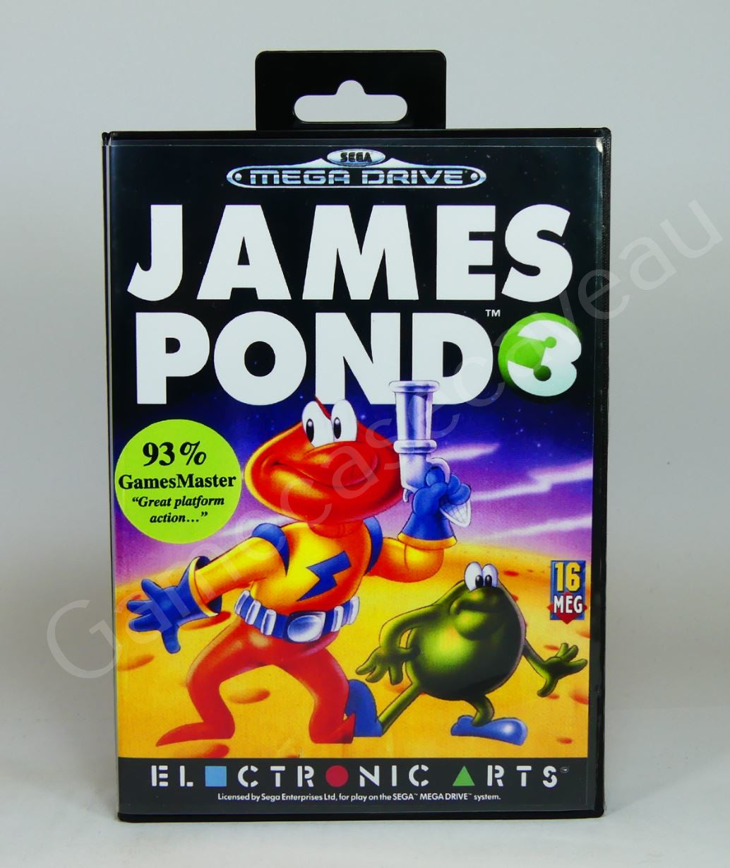 James Pond 3 - SMD Replacement Case