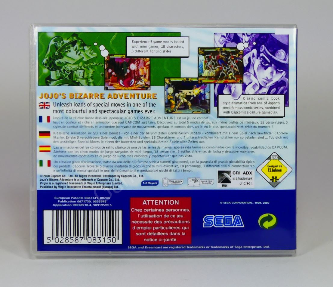 Jojos Bizarre Adventure - DC Replacement Case