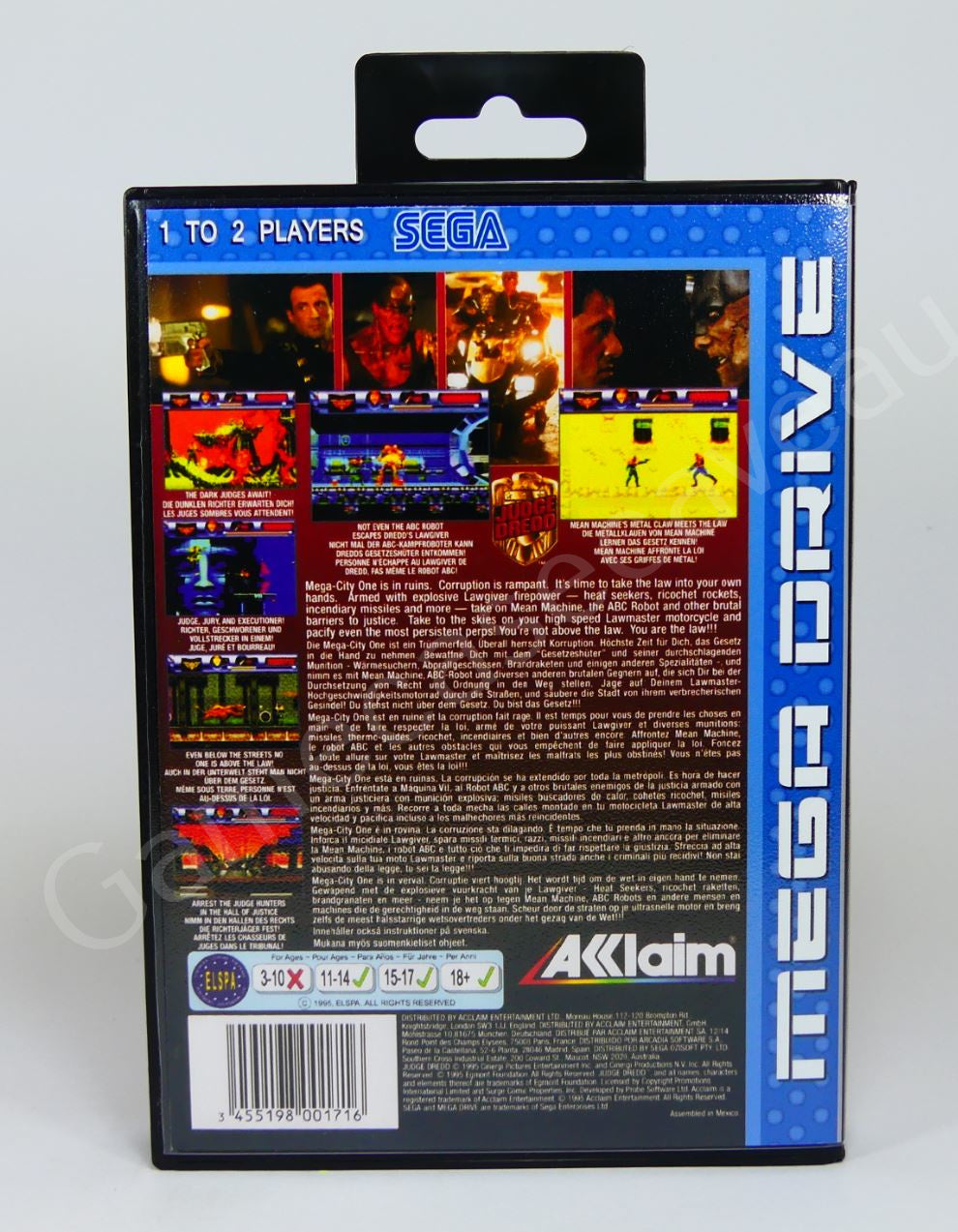 Judge Dredd - SMD Replacement Case