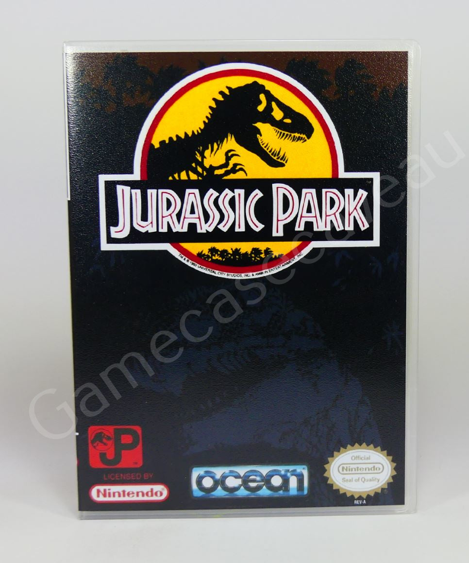 Jurassic Park - NES Replacement Case