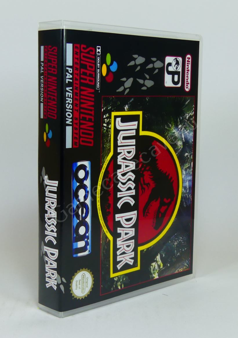 Jurassic Park - SNES Replacement Case