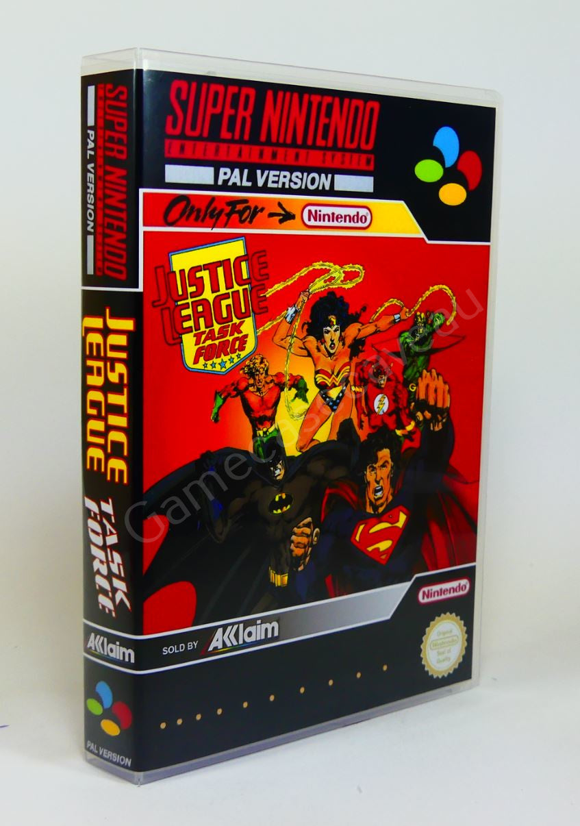 Justice League Task Force - SNES Replacement Case