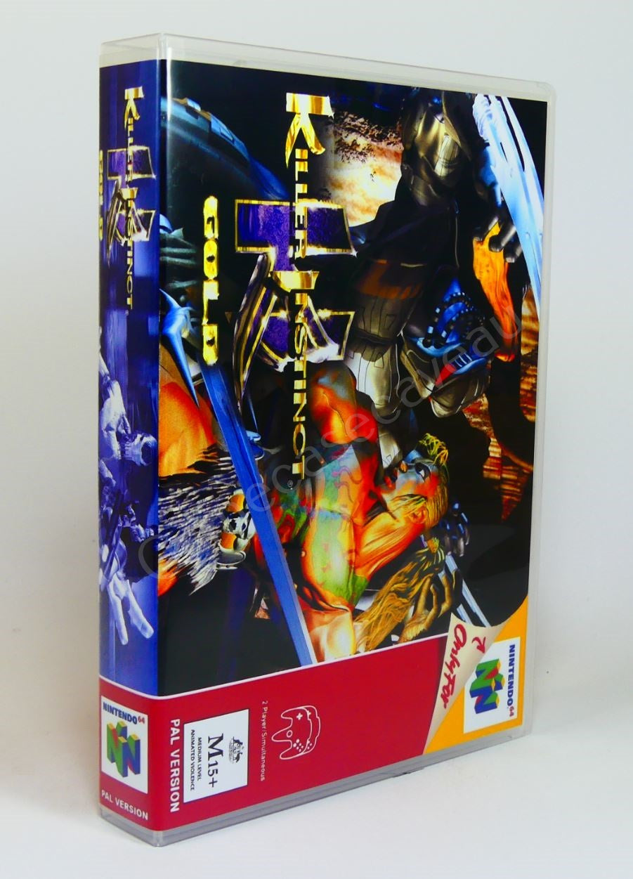 Killer Instinct Gold - N64 Replacement Case