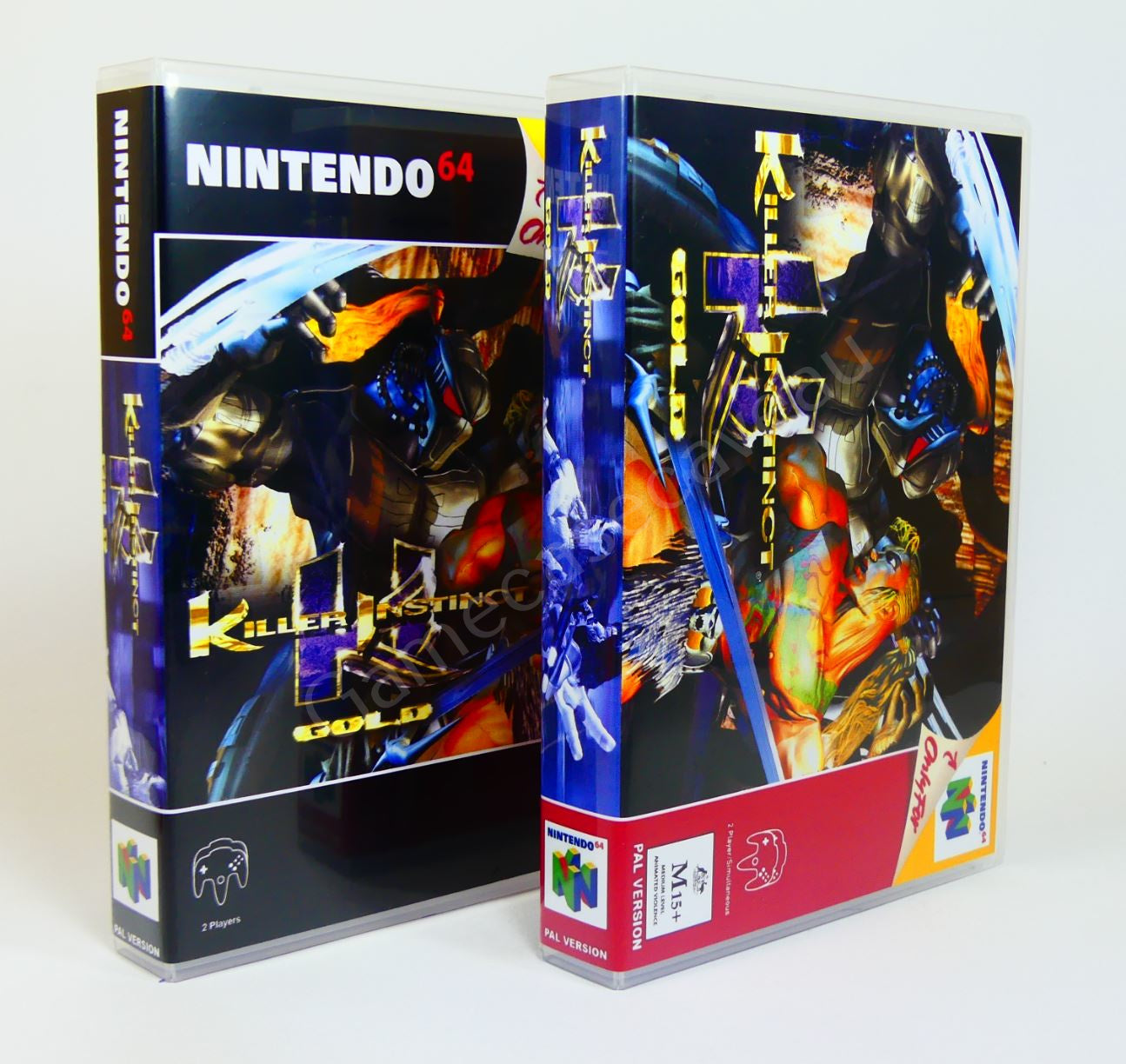 Killer Instinct Gold - N64 Replacement Case