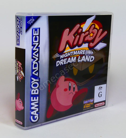 Kirby Nightmare in Dream Land - GBA Replacement Case