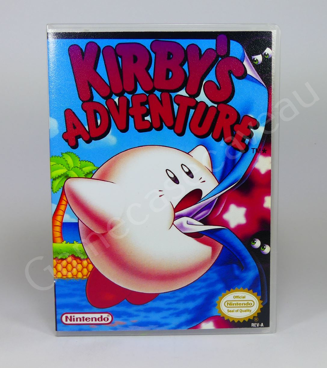 Kirby's Adventure - NES Replacement Case