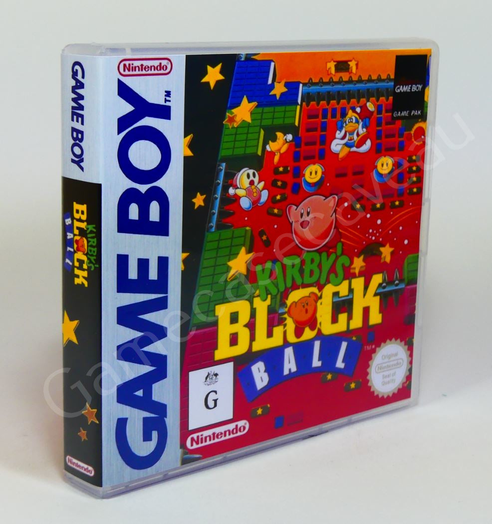 Kirby's Block Ball - GB Replacement Case