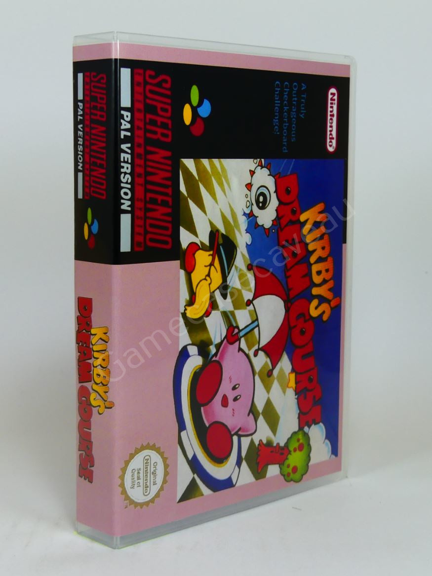 Kirby's Dream Course - SNES Replacement Case