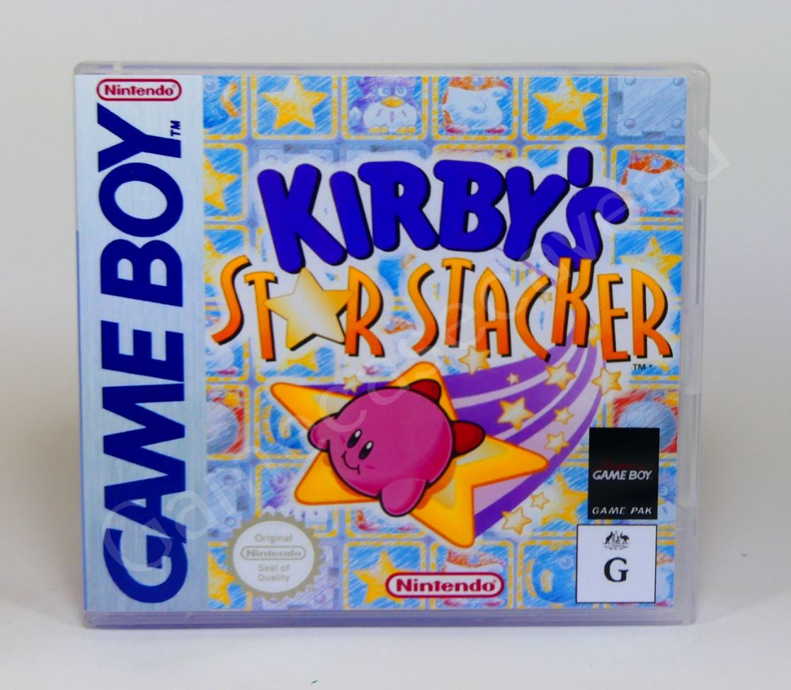 Kirby's Star Stacker - GB Replacement Case