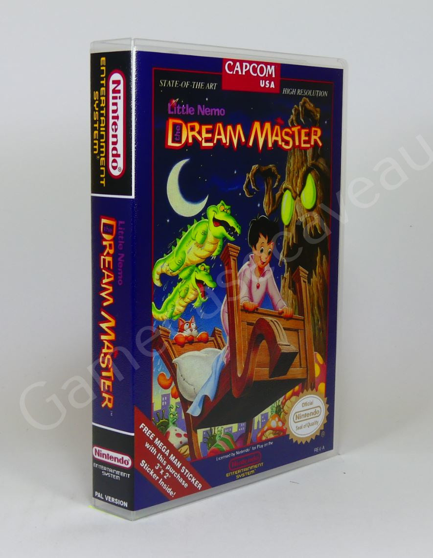 Little Nemo the Dream Master - NES Replacement Case