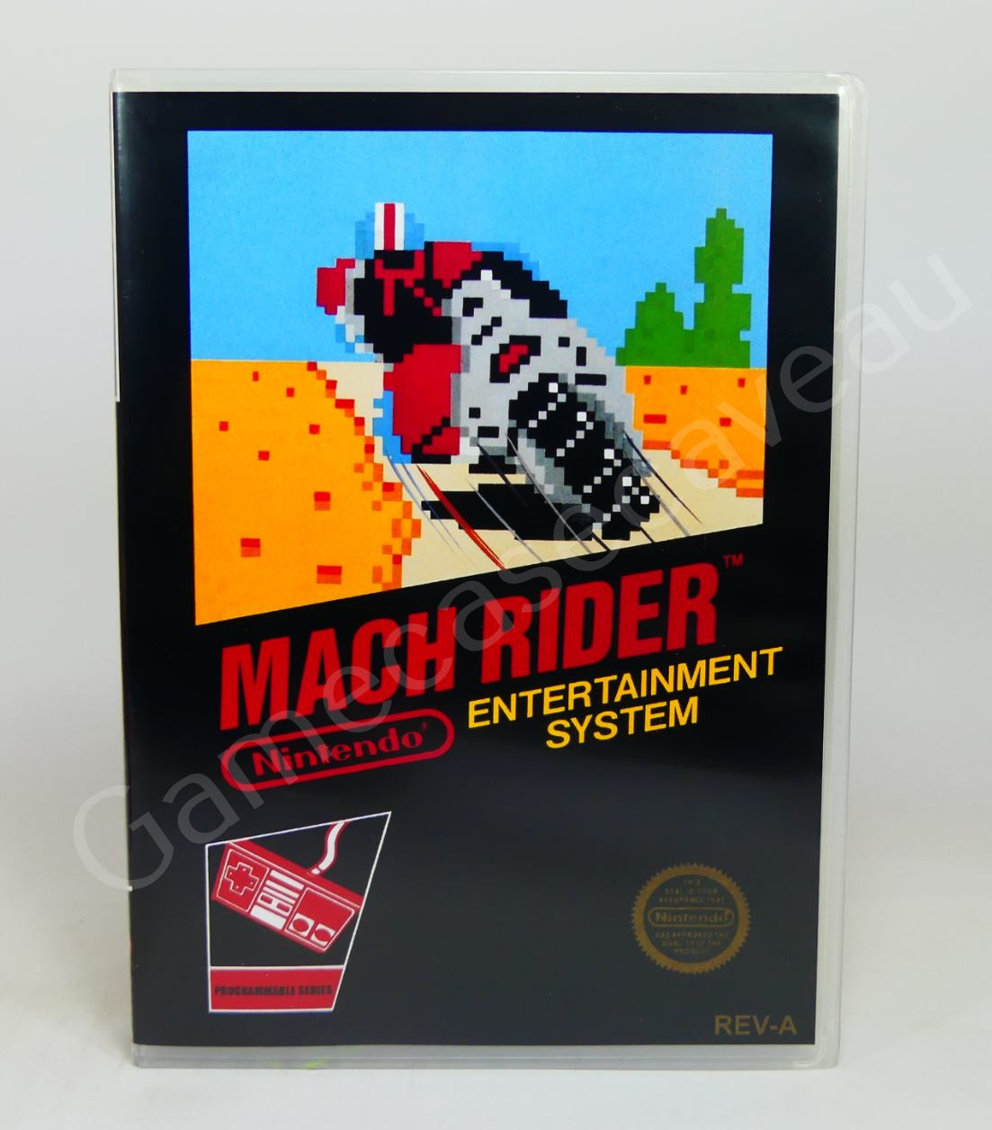 Mach Rider - NES Replacement Case