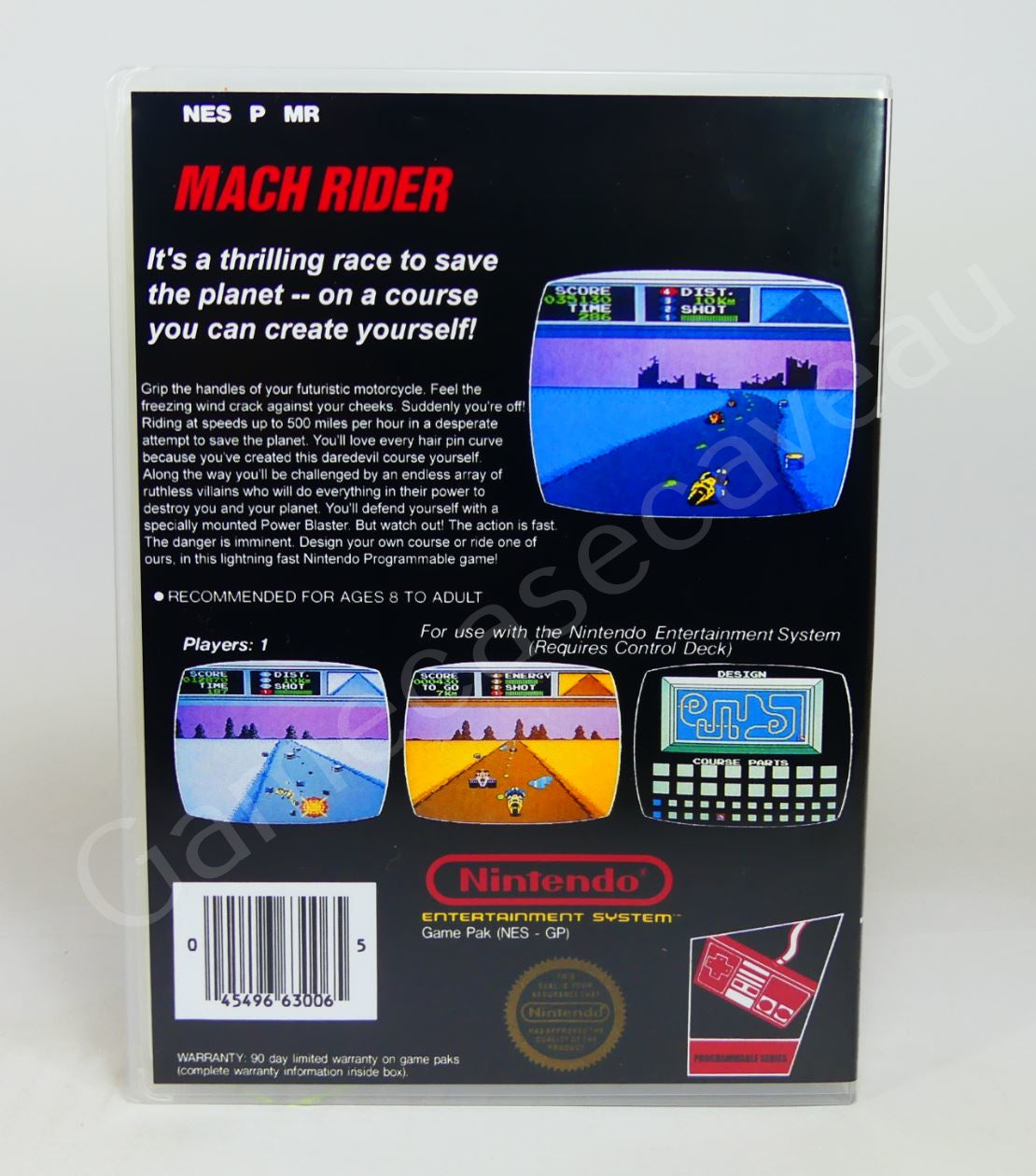 Mach Rider - NES Replacement Case