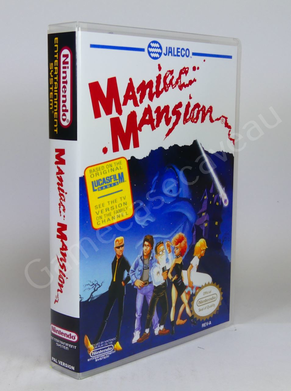 Maniac Mansion - NES Replacement Case