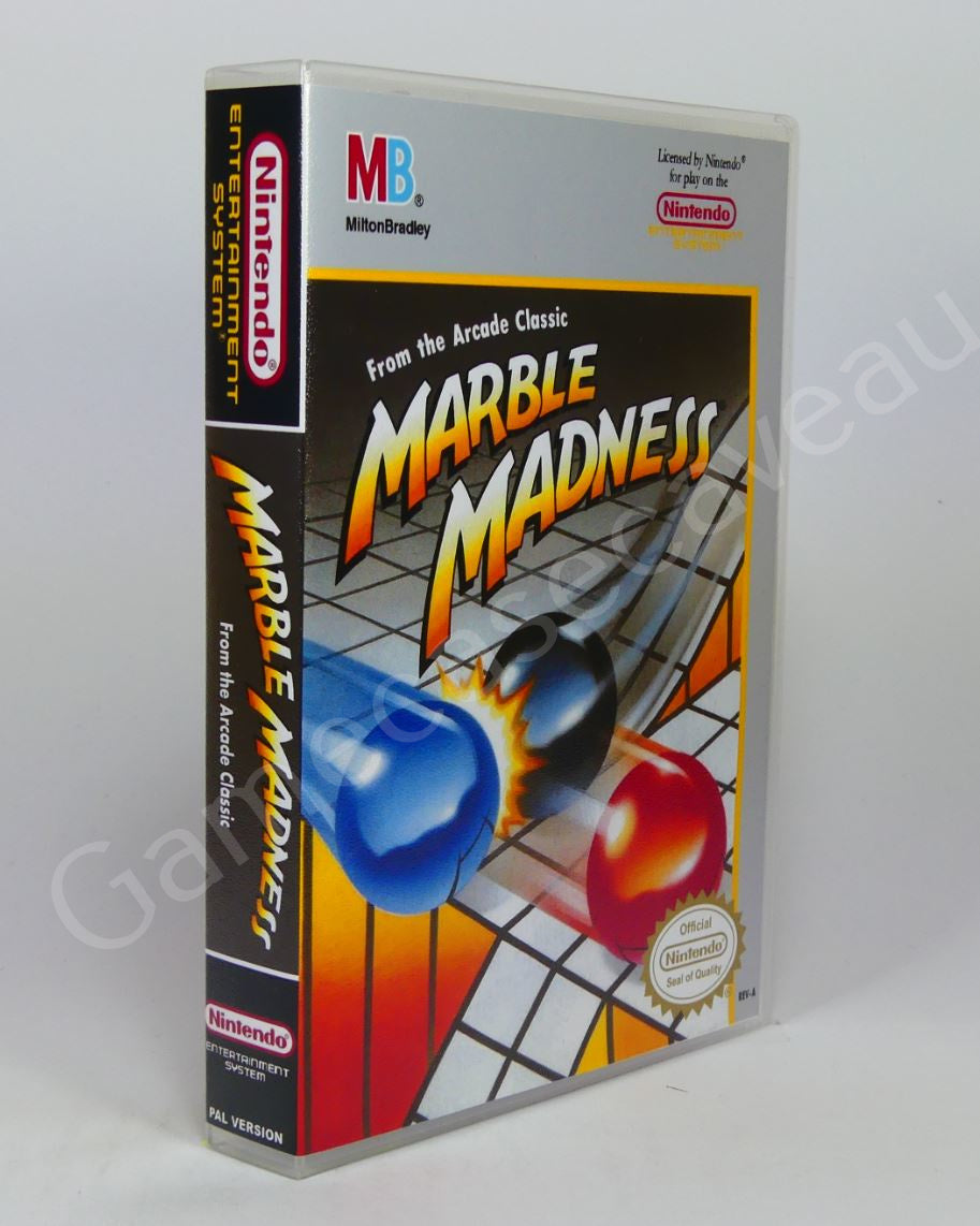 Marble Madness - NES Replacement Case