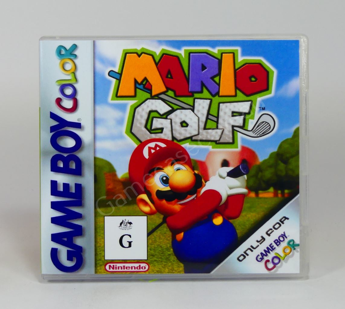 Mario Golf - GBC Replacement Case