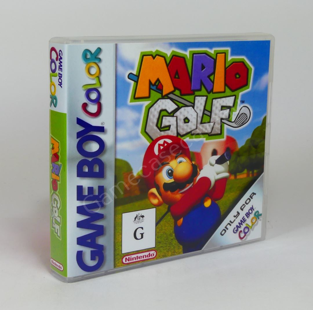 Mario Golf - GBC Replacement Case