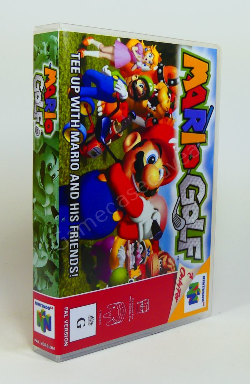 Mario Golf - N64 Replacement Case