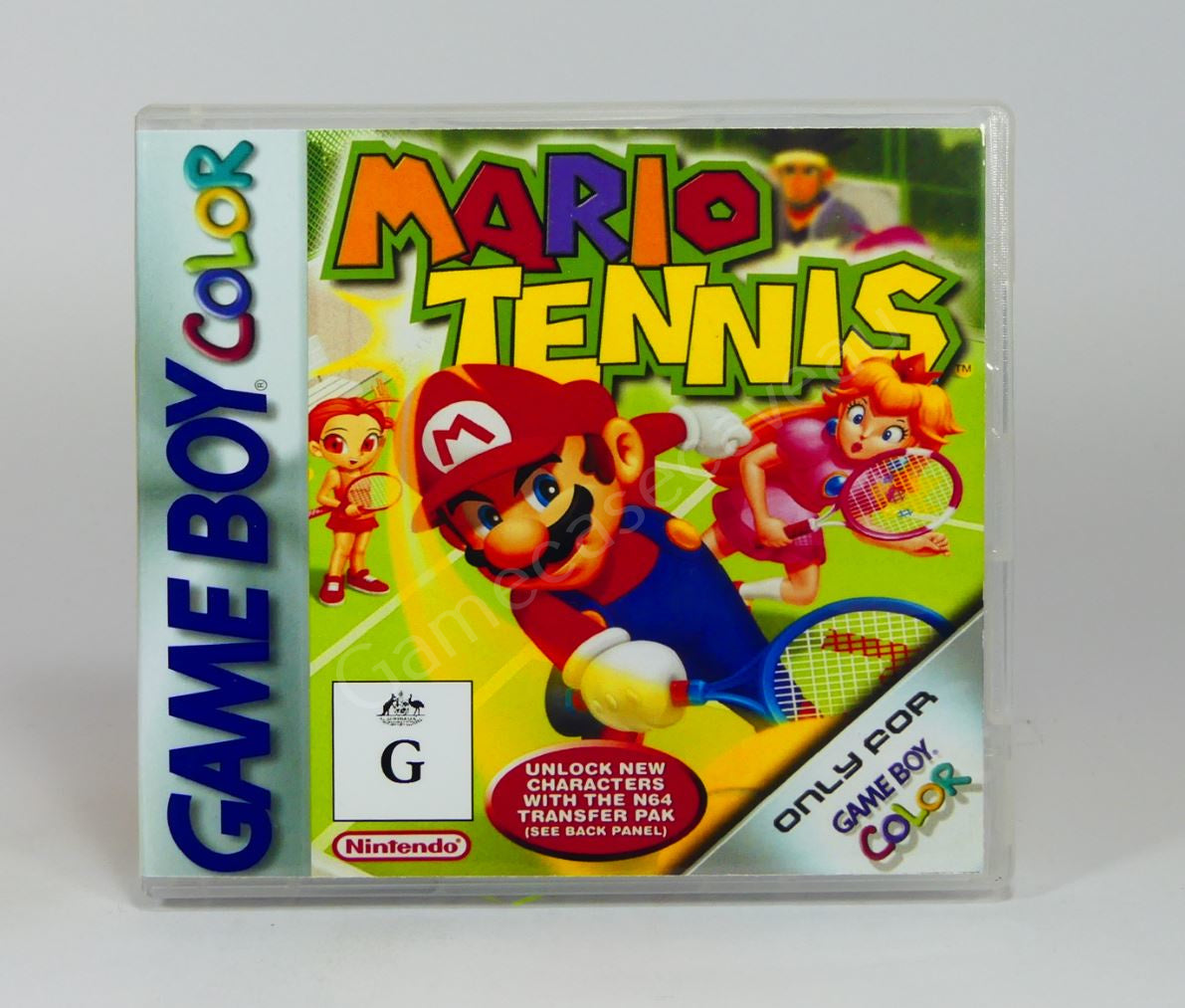 Mario Tennis - GBC Replacement Case