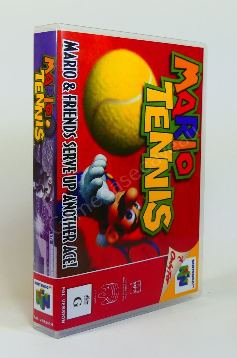 Mario Tennis - N64 Replacement Case